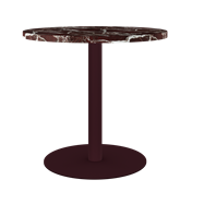 Burgundy Halo Cafe Table